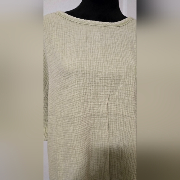 EASEL Washed Cotton Gauze Top #472-477 - Picture 10 of 11